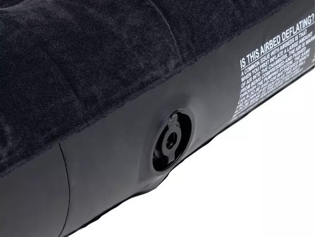 Pro action airbed closeup