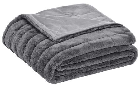 Amazon basic bedspread in Grey